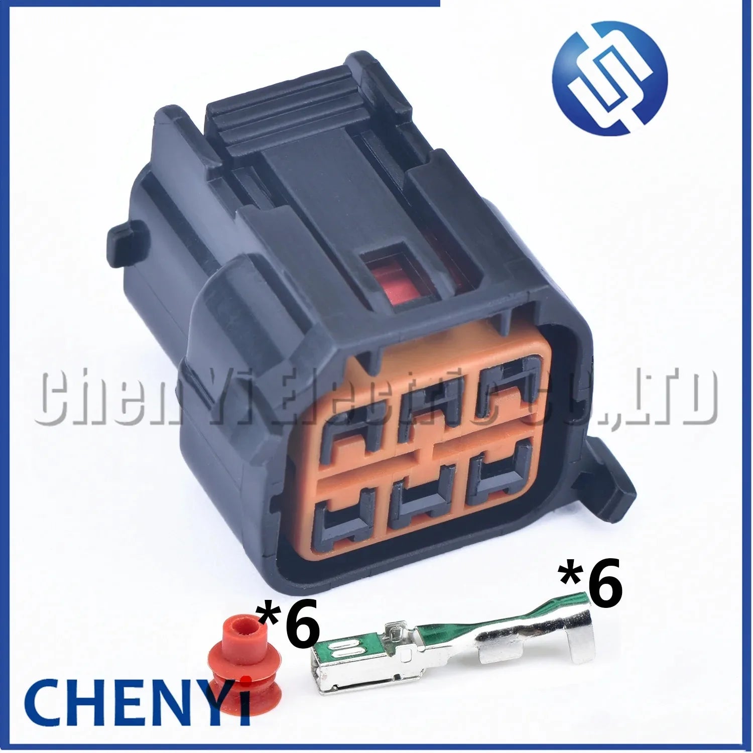 6 Pin Auto waterproof housing plug wiring cable Car headlight connector Light Lamp Plug HP066-06021 for Hyundai Elantra K3 K5
