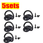 1-10sets Cargo Net Floor Hook Fixing Kit Rear Trunk Boot Tie Down Hook Ring Loop Fix Hang Flat Screen Auto Fasteners Accessories