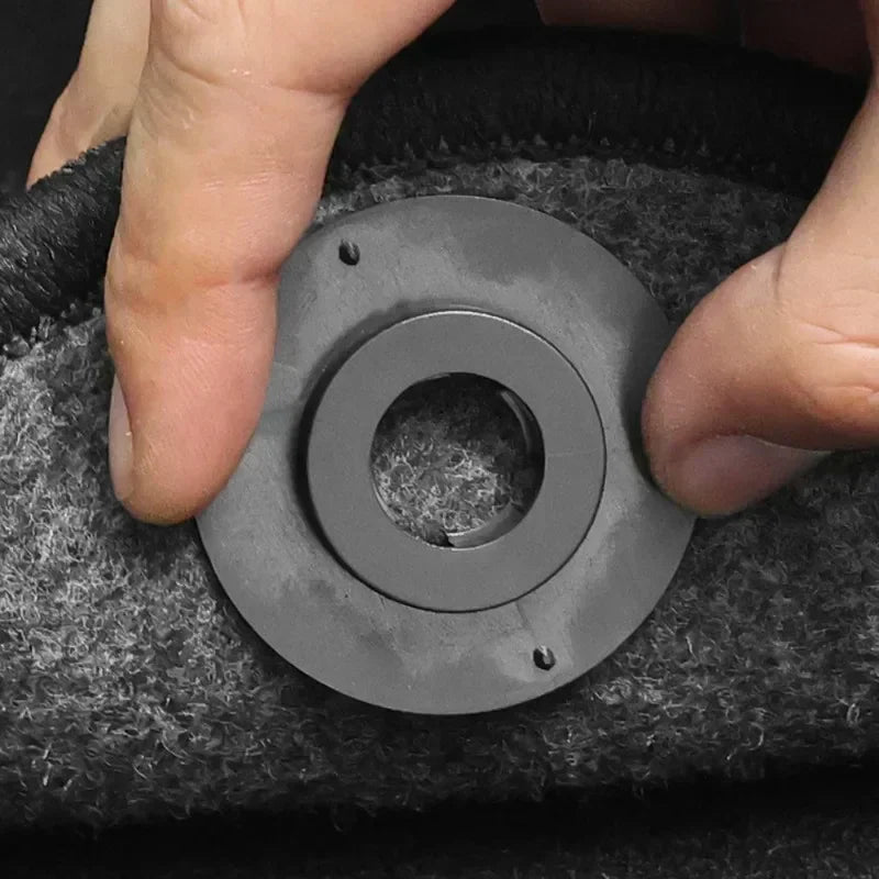Universal Car Floor Mat Anti-Skid Fixer Grips Double Layer Fixed Clips Set Arpet Fixing Clamps Buckle Fixer Interior Accessories