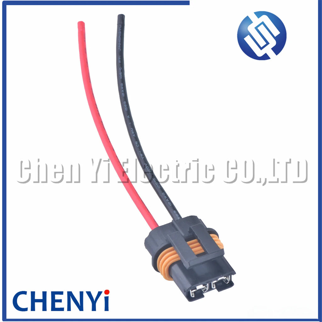 2 Pin Auto waterproof Wire harness Connector High current fuse holder of fuse box 12033769 for Metri-pack 630 Series Fan plug