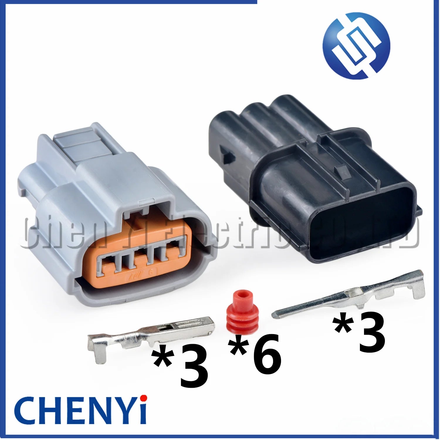 3 Pin auto waterproof connector sensor wiring cable plug PU465-03127 For Mitsubishi Outlander EVO 7,8,9 juara Ignition Coil Plug