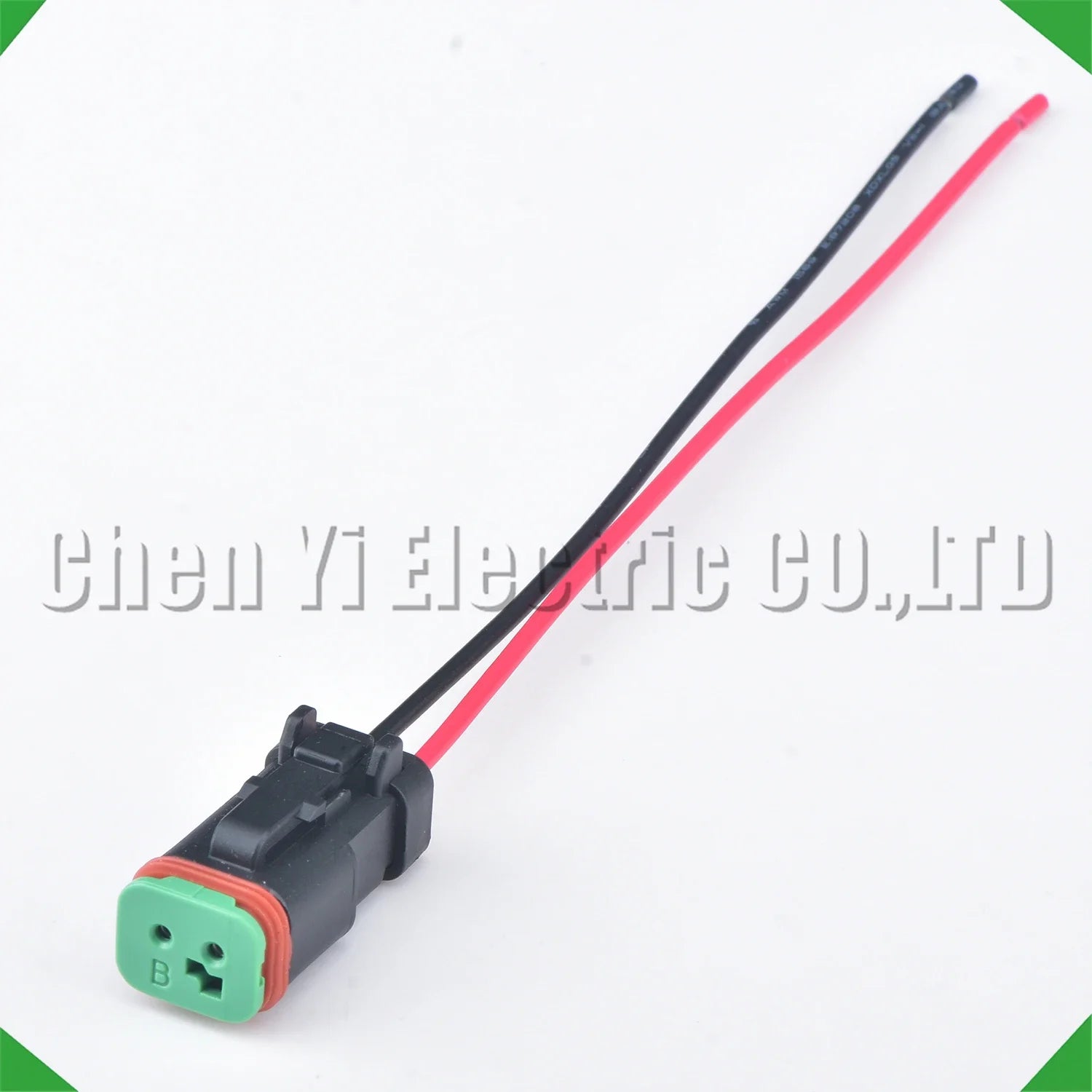 2-Pin Wire Harness Harness Waterproof Connector excavator headlight headlight