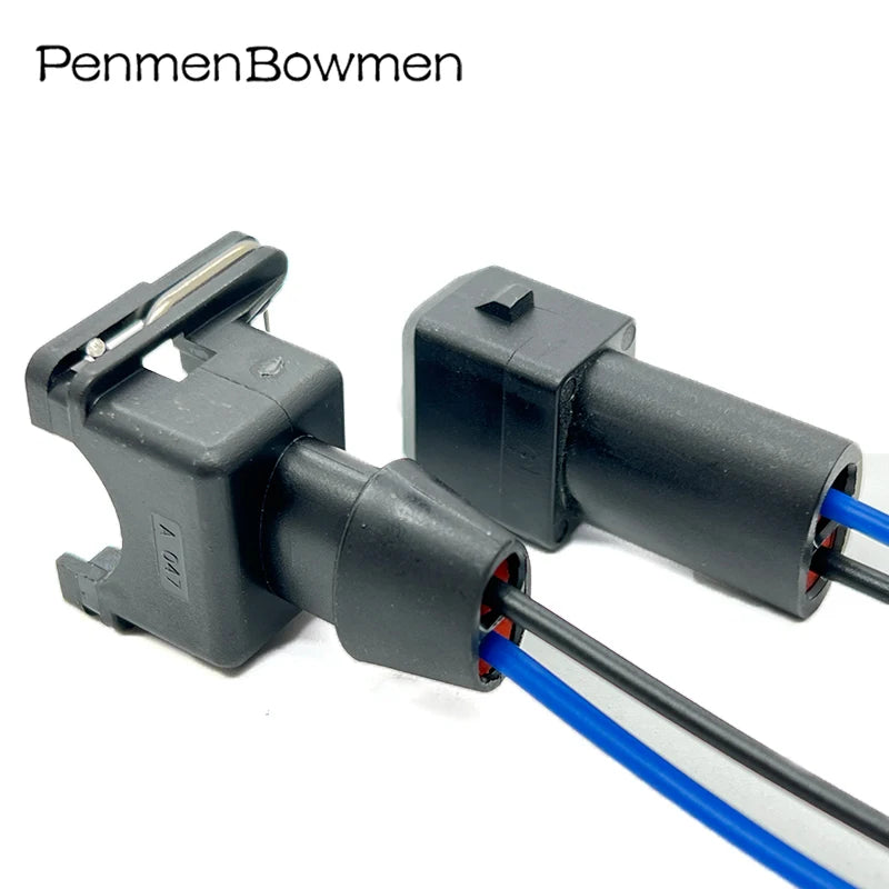 1 Set 2 Pin Car Fuel Injector Junior Power Mini Timer Electrical Cable Connectors Wiring Harness Plug 282189-1 282762-1