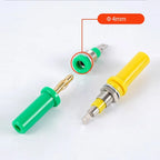 Pure Copper Gold-plated 4mm Banana Plug, Lantern Type, High Current 4mm Sound Box Speaker Wire, Banana Gold-plated Connector