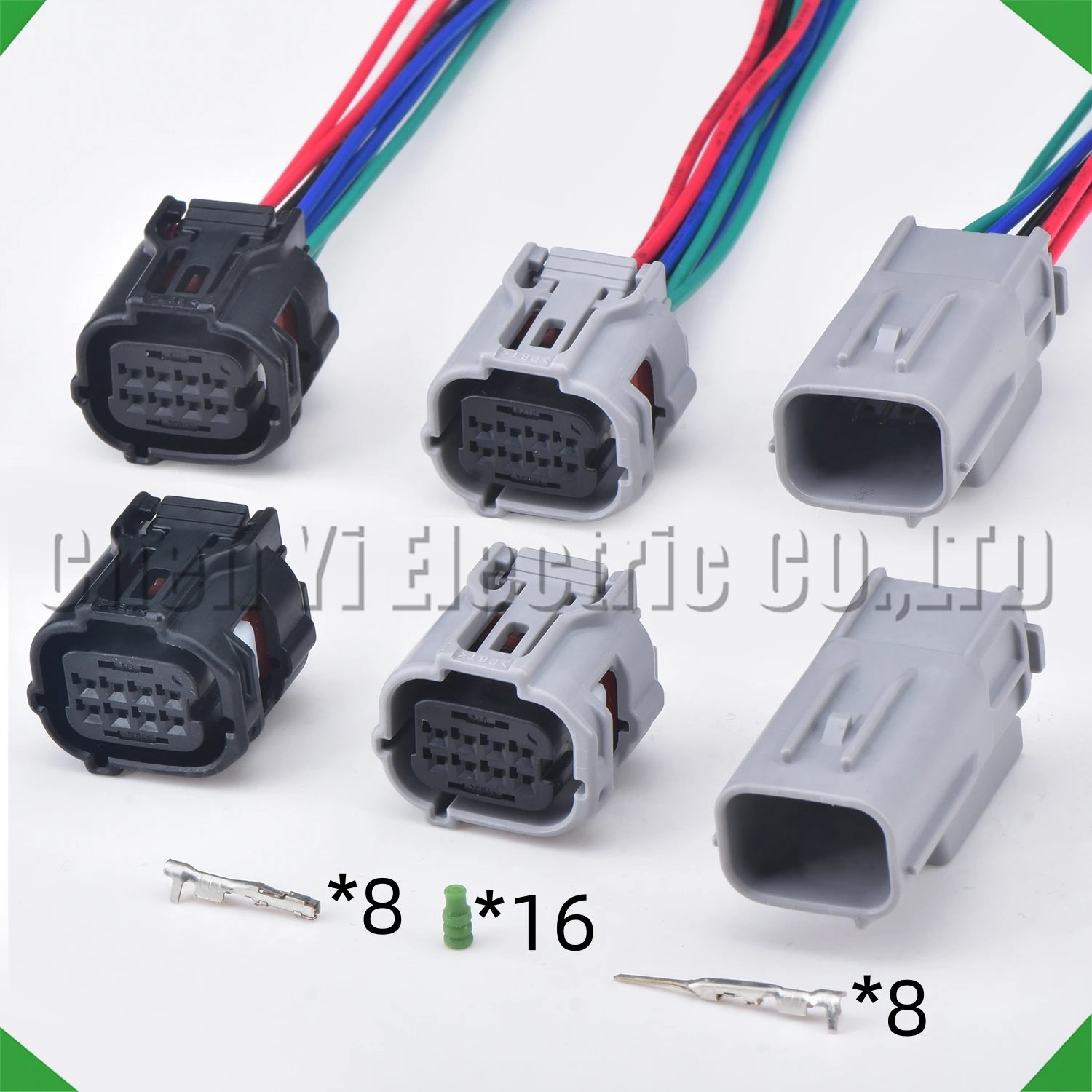 8-pin auto connector connector connectors reversing radar parking sensor toyota sensor