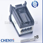 8 Pin auto connector amplifier atmosphere light module plug 34729-0080 347290080 For Ford Focus Buick Cadillac