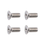 1Set Stainless Steel Brake Disc Rotor Screws 93600-06014-0H Compatible With Honda Acura Retaining Screws for Front and Rear