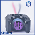 2 Pin sealed EFI diesel common rail engine H5H6 injector nozzle connector plug For Buick The Great Wall 13816706 with wire
