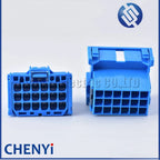 18 Pin male female Connector Automotive  Plug Unsealed Electric Harness Socket 6-968974-1 3-967629-1