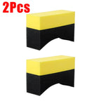 Car Tire Cleaning Sponge Auto Wheel Microfiber Suction Sponge Brush Set for Cars Wheels Tyre Clean Polishing Detail Brushes Tool