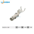 100pcs DJ223-2.5B terminal 929975-1/929974-1 Plug-in cable Copper terminal spring BMW power amplifier
