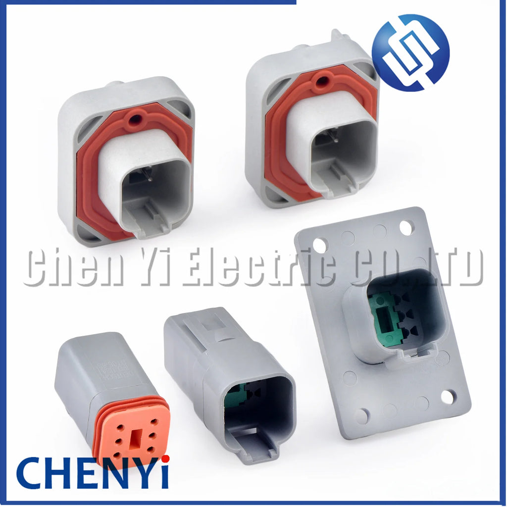 6 Pin Automotive Waterproof Connector Wire harness plug DT06-6S DT04-6P DT04-6P-L012 DT15-6P DT13-6P For Deutsch DT series