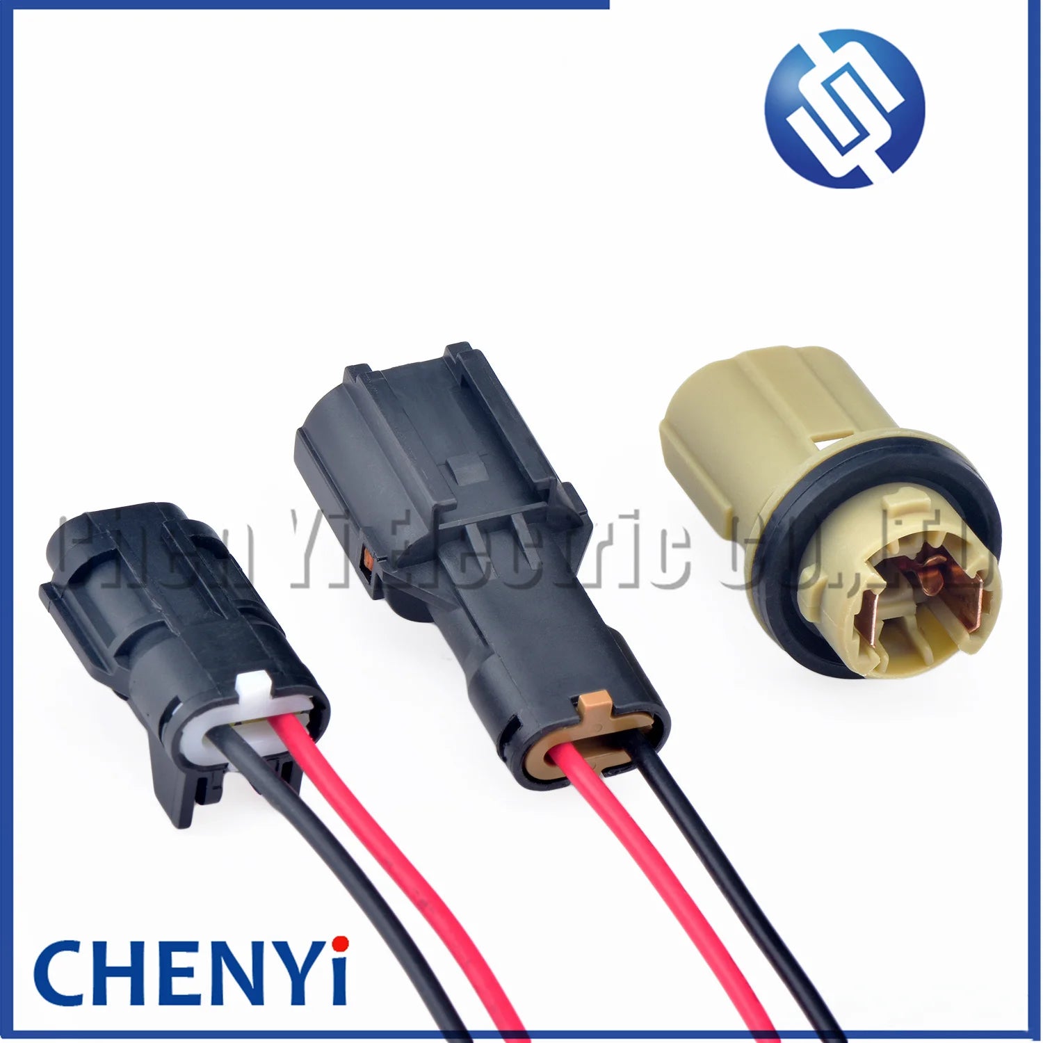 2 Pin Fog Lamp Daytime running lights Wire Harness Plug Bulb Lamp Holder Socket MG640322-4 MG610320-4 7222-1424-30 7123-1424-30