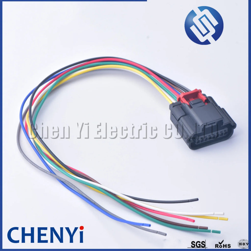 8 Pin Mass Air Flow MAF Meter Sensor Plug waterproof Connector ATSSPB-C08C-1AK for Chevrolet Buick Cadillac GMC OPEL with wires