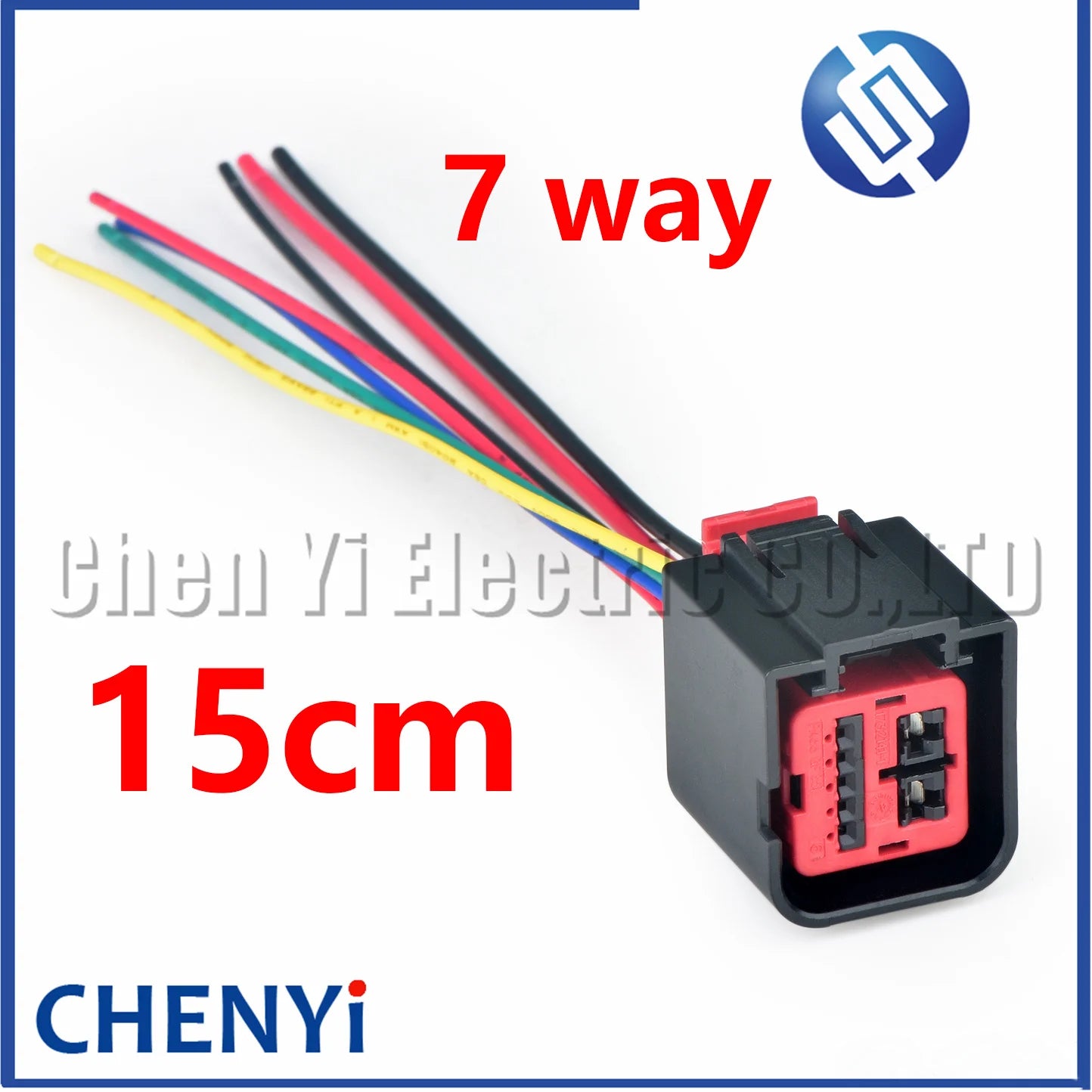 7 Pin Automotive waterproof connector Car window regulator motor harness plug 1732140-1 1732140-8 1732116-1 For Ford Buick