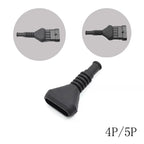 Automotive wire harness dust thread silicone sheath 1.5 series DJ7021-1.5HID connector tail clip 1-6 holes