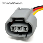 1 Set 3 Pin Car Vehicle Speed Sensor Meter Electrical Cable Connectors Female Wire Harness Plug
