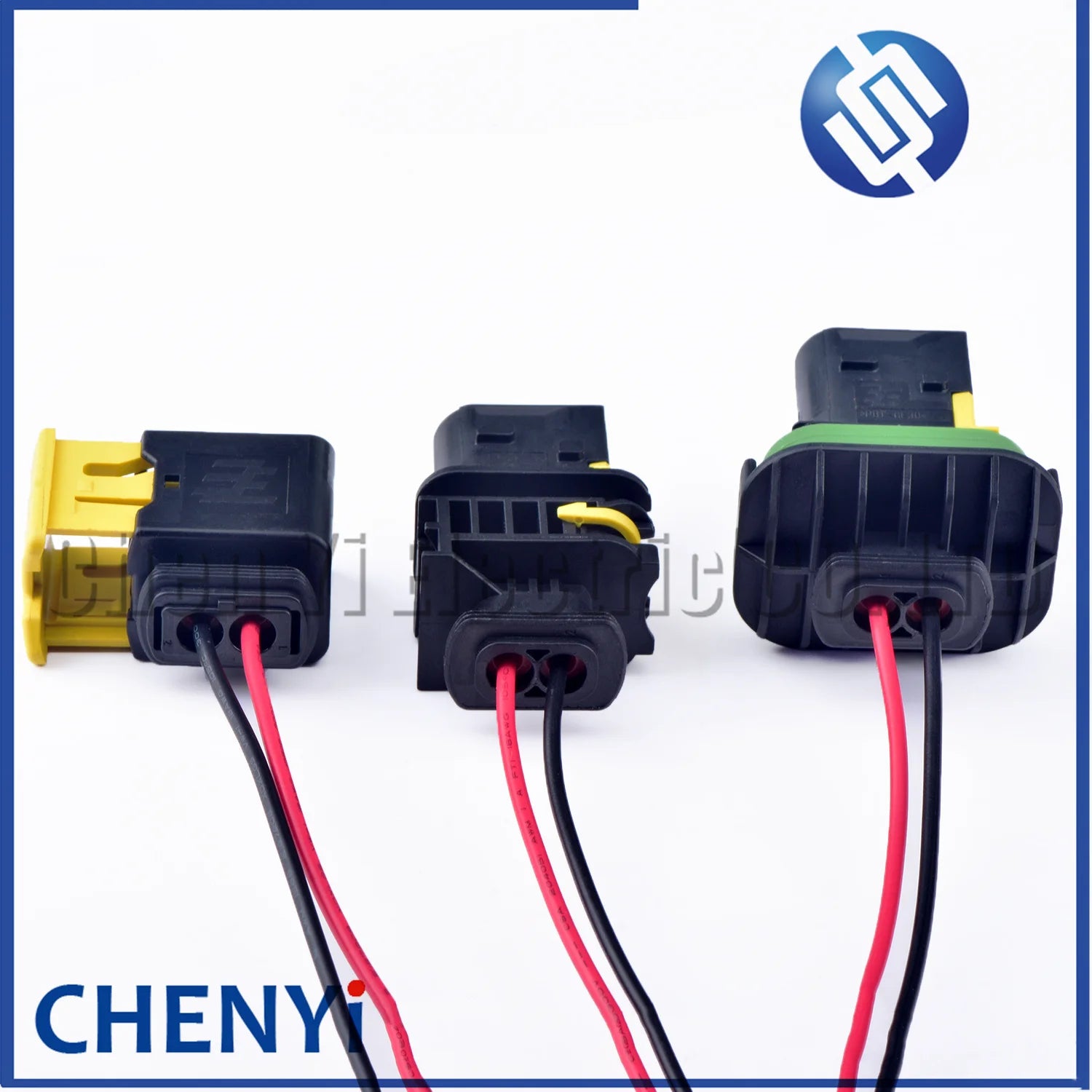 2 Pin Automotive Connector Waterproof Socket Wire harness plug With Rubber Pins 1-1418483-1 1-1703841-1 1-1703839-1 1670150-1