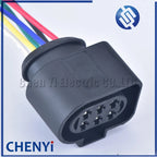 6 Pin 3.5mm 1J0973733 Automotive waterproof connector plug LSU 4.2 Oxygen Sensor Connector 1J0 973 733 with wires 1J0973833