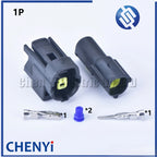 1 pin way male or female waterproof wire connector auto electrical plug conector 174879-2 174877-2