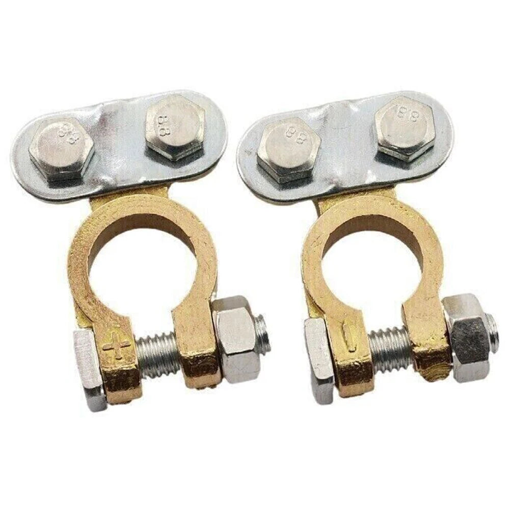 2 Pcs 12V Battery  Terminals Connectors Clamps For Leisure  Clamps Car Van Caravan Campervan  Quick Release Terminal