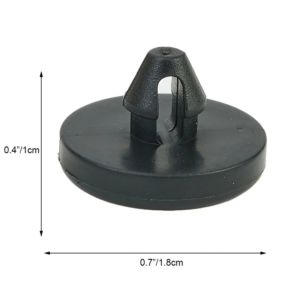 12Pcs Brake Switch Stopper Brake Pedal Pad Lights Switch Limiter 90541-06036 Clutch Limiter Rubber Automotive Parts