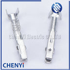 50 pcs 1mm Male Female Crimp Wire Terminal Ignition Coil Connector Plug Contact Pin For 6188-4775 6189-7037
