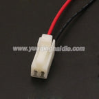 2 PIN Automotive Electric Plug Unsealed Plastic Wiring Cable Female Connector