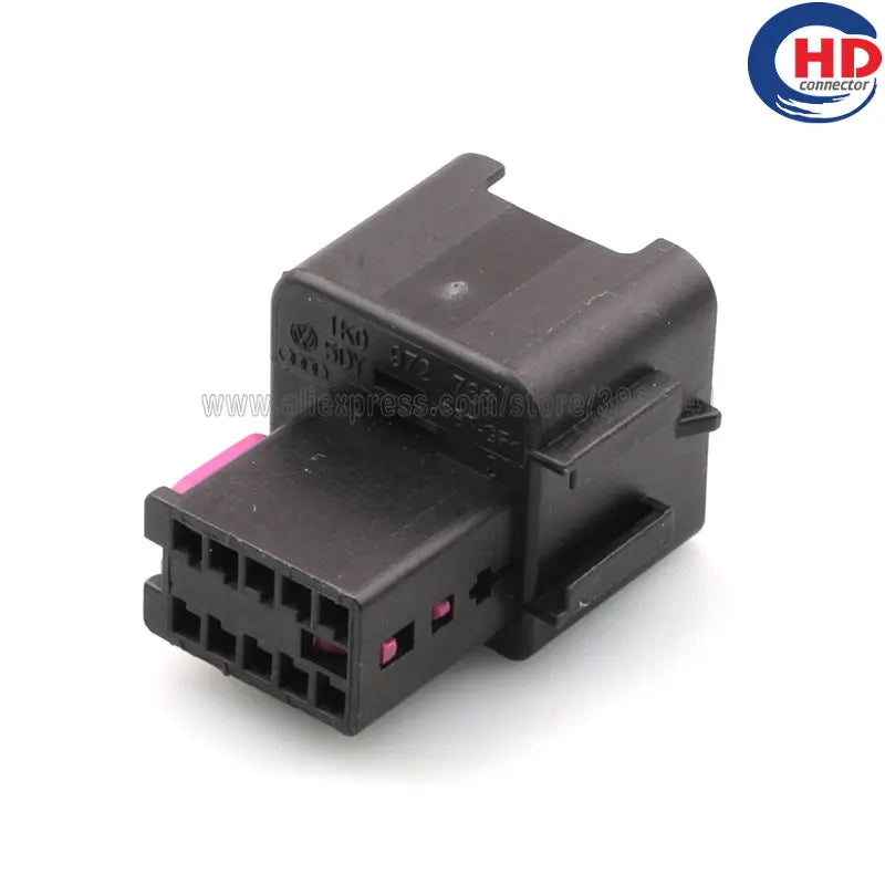 10pin auto waterproof electric plastic wire harness connector 1K0972766