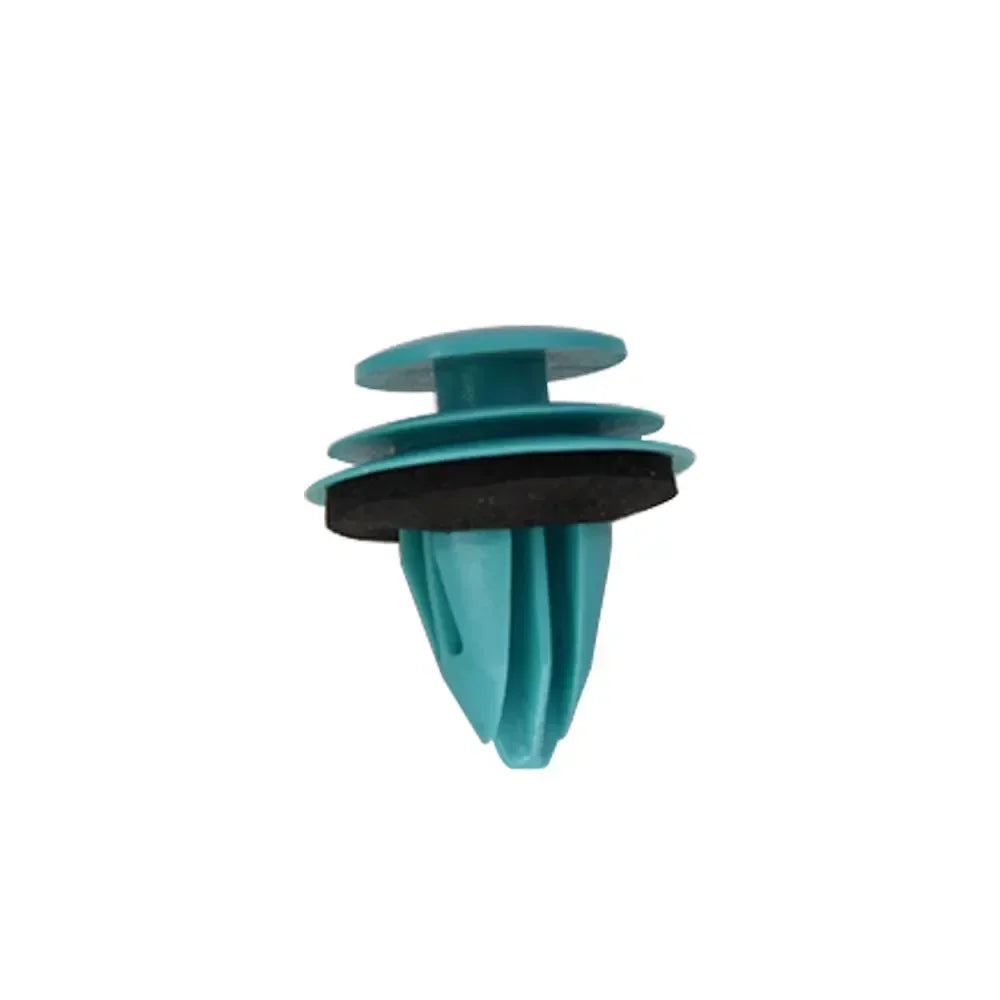 Green Auto Door Panel Clip with Seal Ring Auto Fastener Rivet Bumper Clip Retainer Car Interior Retaining 100/20pcs Amagi