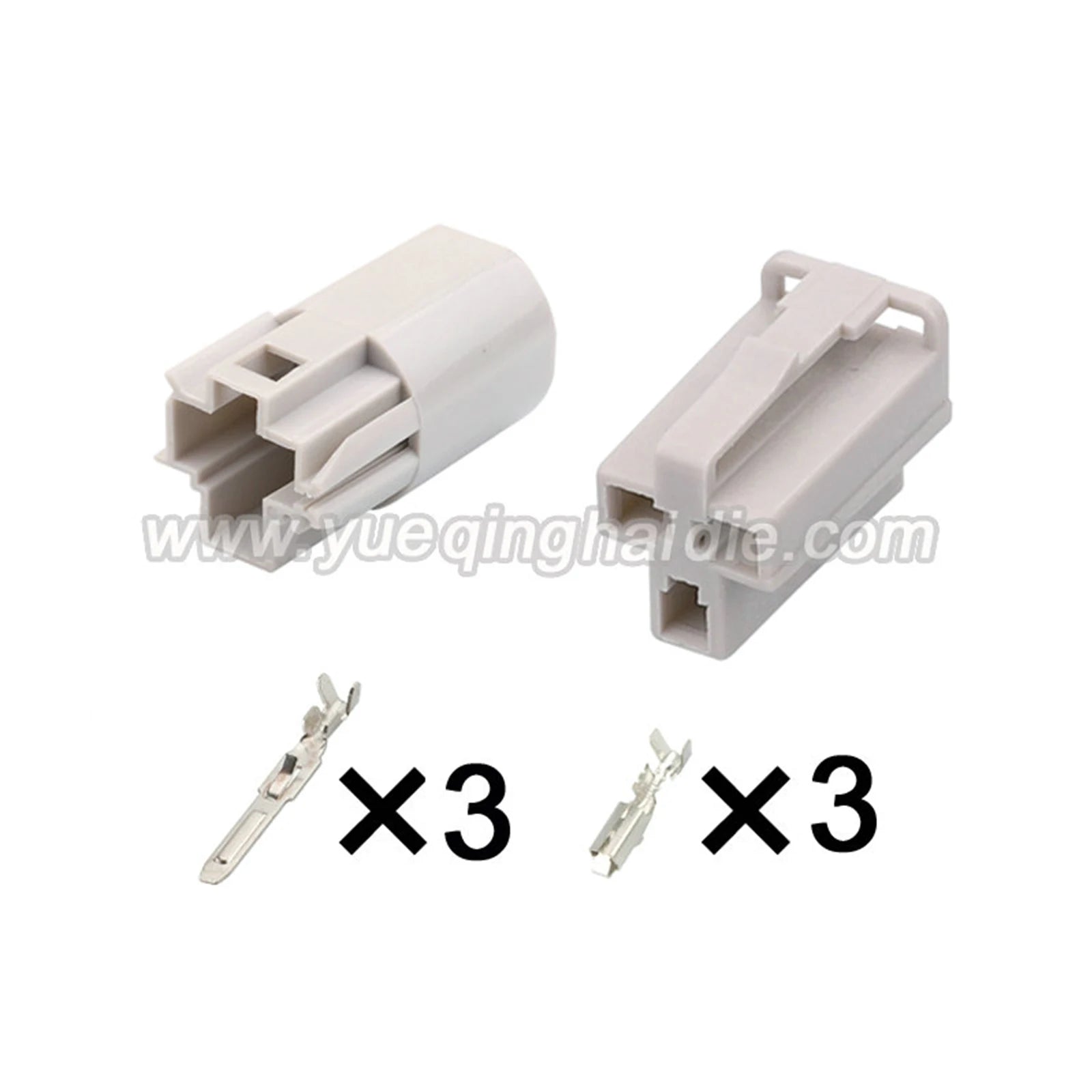 3 Pin Connectors Unsealed 2.8mm Male Female Connector Automotive Wiring Harness Cable Plug for Car Ford Mazda BYD Tesla 12176836