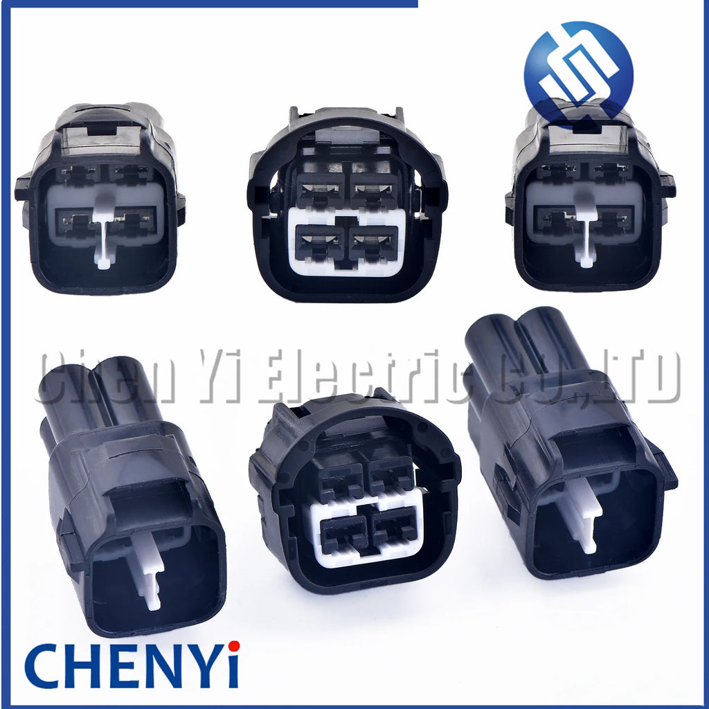 4 Pin Auto connector Water tank air conditioning motor fan Plug 7282-7043-30 7283-7043-30 DJ7041Y-4.8-11/21 For Toyota Suzuki