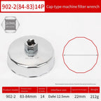 1PC Wrench Auto Tool End Cap Oil Filter Wrench Auto Hand Tools Remover Tool Socket Wrench Remover Car Accessories