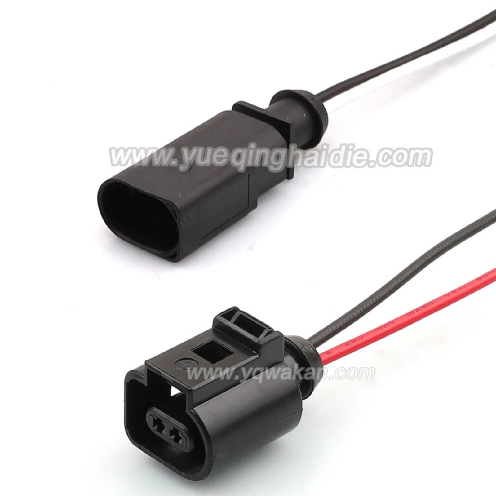 2 PIN 1.5mm Series Car Waterproof Male Female Connectors Wiring Harness For VW Audi 1J0973802 1J0973702 13602619