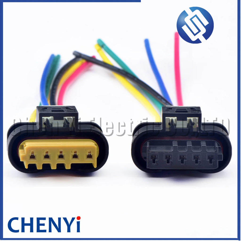 5 Pin Auto Air flow meter connector Engine intake manifold servo motor plug 8517903-02 8509445-02 805-123-541