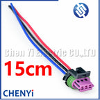 3 Pin Automotive waterproof connector turn signal xenon lamp stabilizer harness plug 33152360 15491547 For Buick Chevrolet