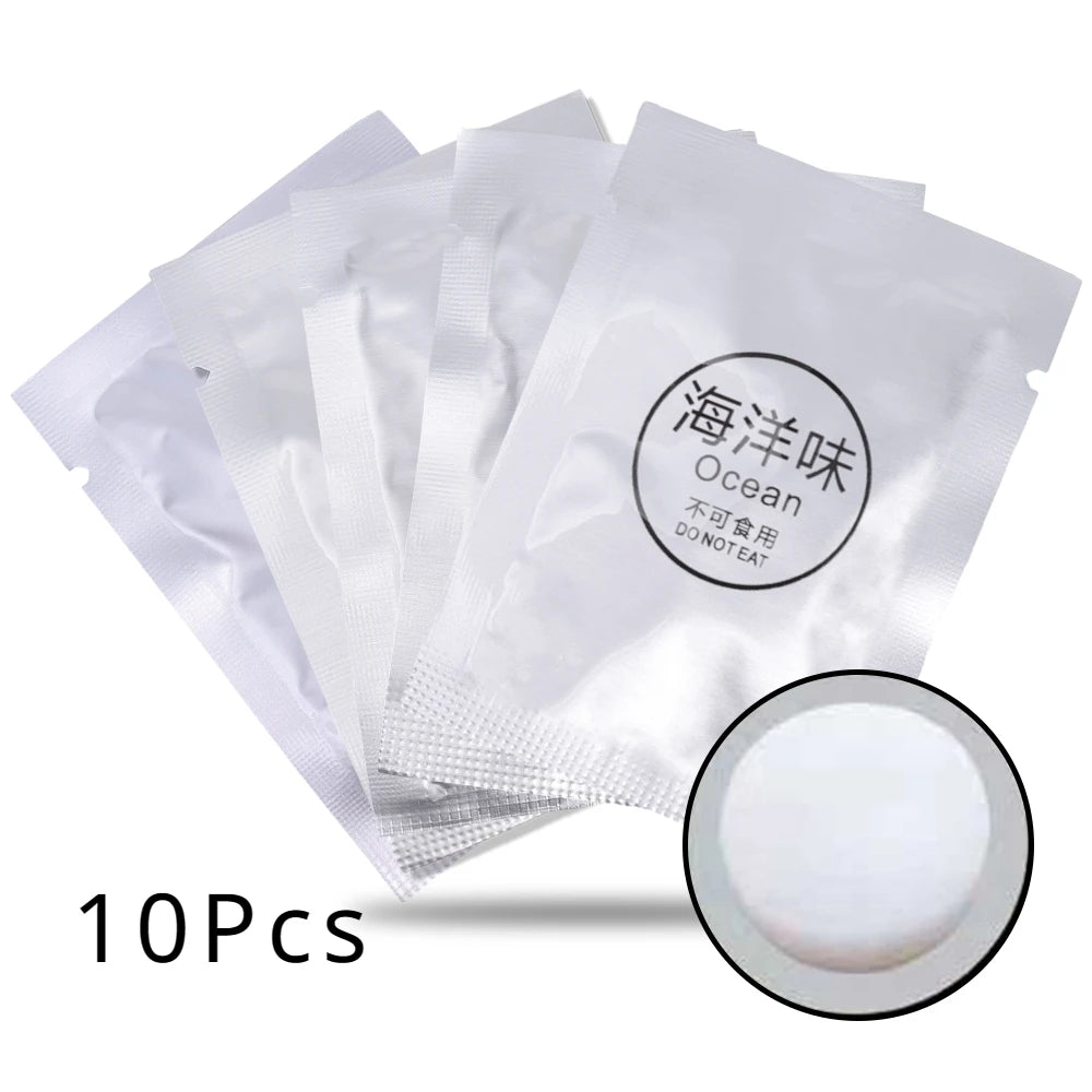 Car Air Fresheners Refills Lemon Peach Auto Air Vent Clip Replacement Set Pads Solid Fragrance Scent Air Freshener Refill Tablet