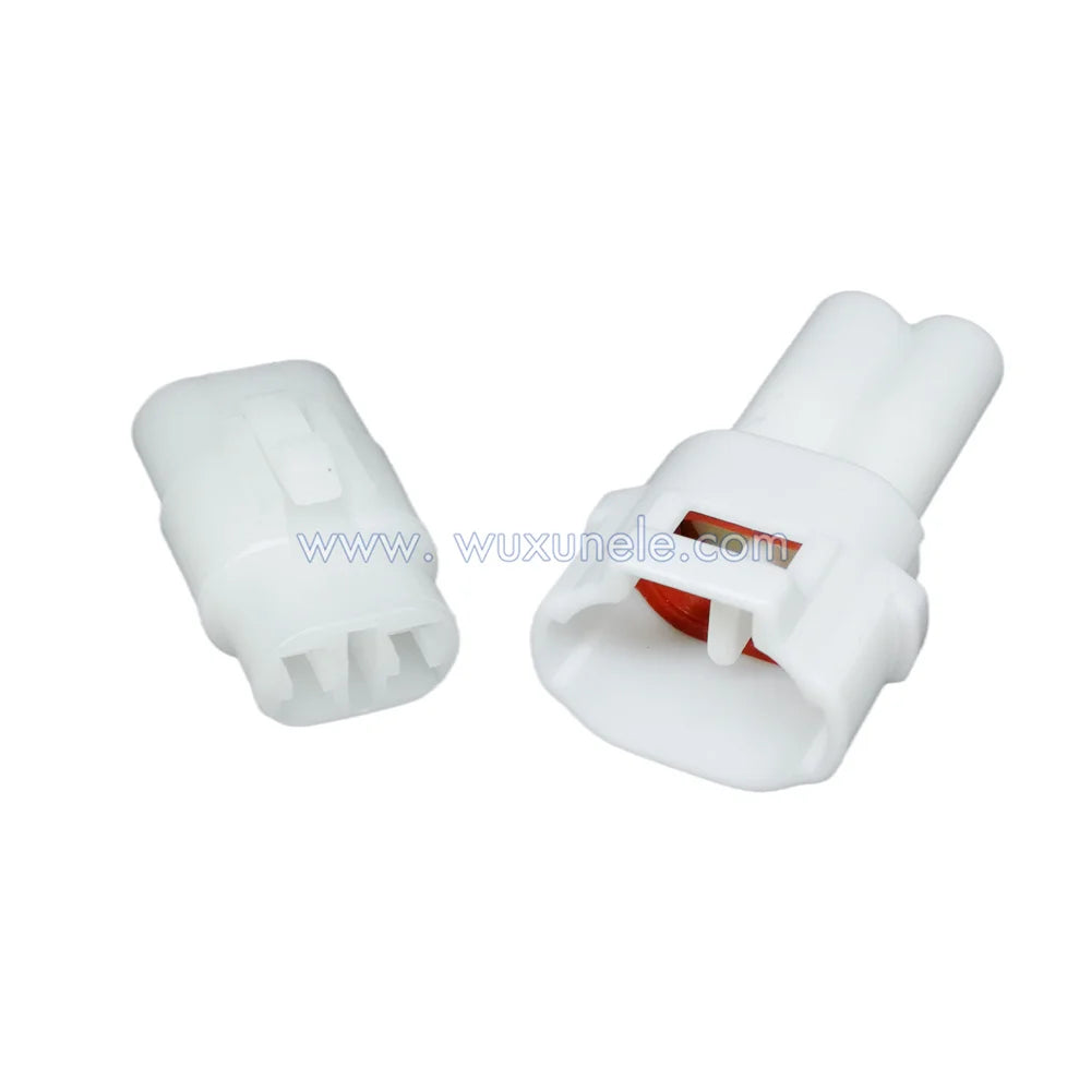 100 Sets 2 Pin 6180-2181 6187-2171 Automotive Fog Light Socket Sealed Wire Connector