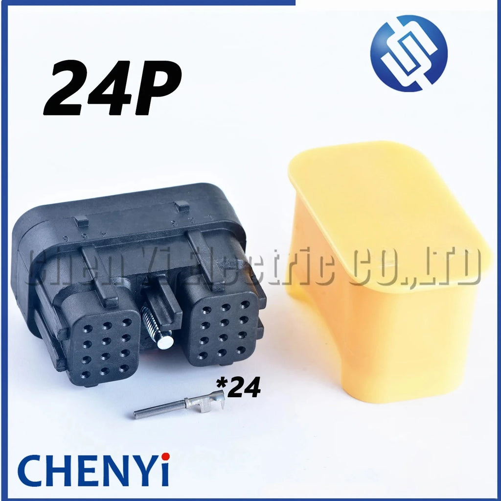 24 Pin/Way connector DRC series DRC26-24S automotive waterproof plug DRC26-24SA DRC2624S With Pins For Deutsch