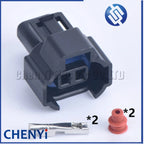 1 Set 2 Pin Auto Injector Plug Ignition Coil Female orMale waterproof Connector Socket Housing 4AGE RB26 3SGE For Toyota Mazda