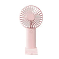 Car 3 in 1 Portable Fan Handheld Neck Desk Fan 5 Speed Digital Display Ultra Quiet Makeup Fan for Women Desktop Clip Office Amag