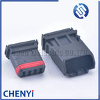 4 Pin Female or male Auto Waterproof Connector Car Rearview Mirror Heating Wire Harness plug Socket MX19004S51 MX19004P51