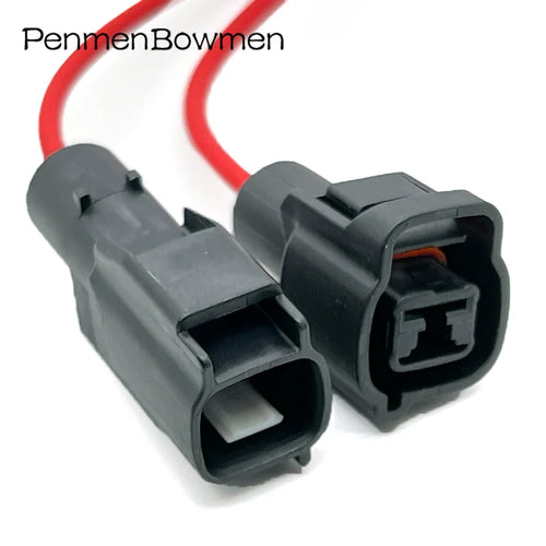 1 Set 1 Pin Car High Current Fan Electrical Connectors Waterproof Female Male Wire Harness Plug MG650943-5 MG640944-5 For KIA