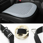 Winter Car Seat Cushion Short Plush Seat Protector Pad with Non-Slip Backing Flocking Cloth Cover Universal Front Covers Amagi