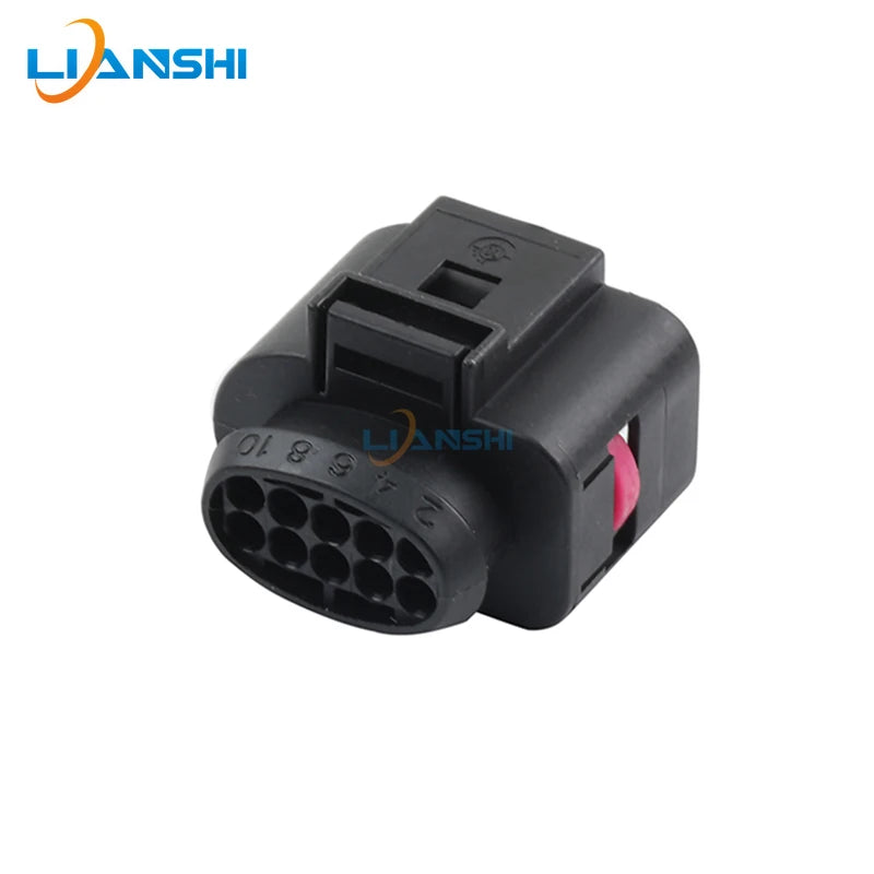 1J0973715 is suitable for Volkswagen Audi fog light radar door lock module harness plug 10p connector with terminal