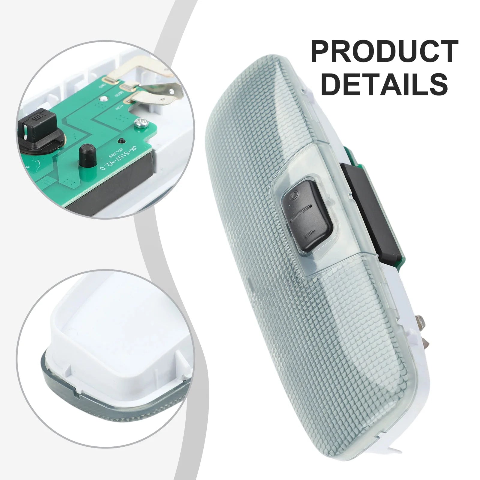 Car Roof Reading Light Interior Dome LED Reading Lamp For Ford Focus 8A6A13776AB 8A6A13776CA Roof LED Lamp