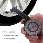 Dial Meter Vehicle Tester Pressure Tyre Measurement Tool Auto Car Tyre Tire Pressure Gauge for Car Motorcycle Truck Bike Amagi
