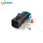 5set 12160482 12160825 For automotive electronic fuel pump plug 4pin harness connector terminal DJ7044B-1.5-11/21