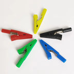 4/10/40PCS Mini Insulated Alligator Clips, Solderable Pure Copper Jaws,Fully Insulated Tips for Safe Electronics Testing and DIY