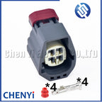 4 Pin Auto Inlet pressure sensor connector car Speed sensor Wire harness Plug 7282-5543-10 7283-5543-10 For Ford Volvo Mazda
